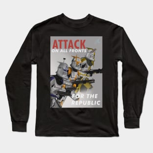 Attack on All Fronts Long Sleeve T-Shirt